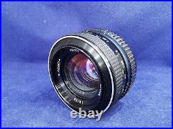 Lomo. MC VOLNA 50mm f 1.8. K mount lens from ALMAZ soviet vintage camera