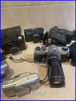Lot Of 15 Vintage 35mm And Others Film Cameras Untested With Extra Lens