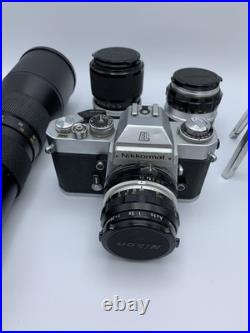 Lot Of Vintage Camera And Lenses Photography nikkormat el nikkor lens Kodak film Lot Of Vintage Camera And Lenses Photography nikkormat el nikkor lens Kodak film