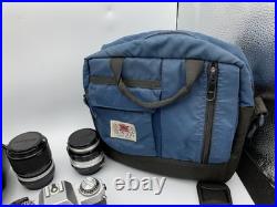 Lot Of Vintage Camera And Lenses Photography nikkormat el nikkor lens Kodak film Lot Of Vintage Camera And Lenses Photography nikkormat el nikkor lens Kodak film