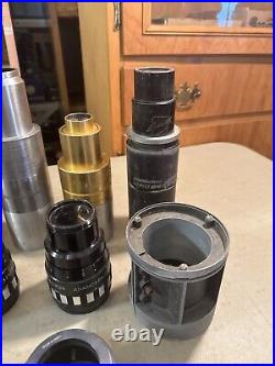 Lot Of Vintage Camera Projector Lenses Wollensak Sankor Kollmorgen Bausch Lomb