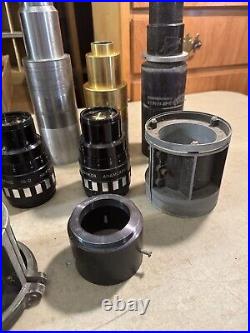Lot Of Vintage Camera Projector Lenses Wollensak Sankor Kollmorgen Bausch Lomb