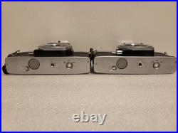 Lot of 5 Minolta CAMERAS SRTSC SR1 SRT SUPER SRT 101 SRT 101, 2 MINOLTA LENSES