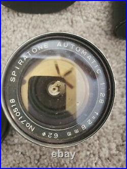 Lot of 8 Vintage Camera misc Lenses viritar kenlock tokina spiratone