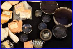 Lot of Loose Vintage Camera Lens Elements B&J Wolensak Rodenstock B&L AS-IS V20