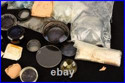 Lot of Loose Vintage Camera Lens Elements Meyer Kodak Wollensak B&L AS-IS V22 Lot of Loose Vintage Camera Lens Elements Meyer Kodak Wollensak B&L AS-IS V22