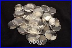 Lot of Loose Vintage Camera Lens Elements Most are 2 Inch Diameter V23