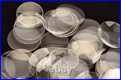 Lot of Loose Vintage Camera Lens Elements Most are 2 Inch Diameter V23