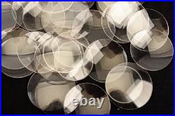 Lot of Loose Vintage Camera Lens Elements Most are 2 Inch Diameter V23