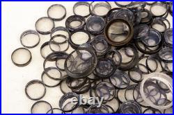 Lot of Loose Vintage Camera Lens Elements Most are 3/4 Inch Diameter AS-IS V26