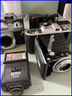 Lot of Vintage Camera Lenses & Parts PARTS ONLY UNTESTED