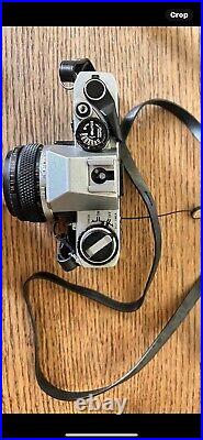 Lovely Vintage Camera Film OLYMPUS 28mm & 50mm F1.8 Lens Zuiko Made In Japan