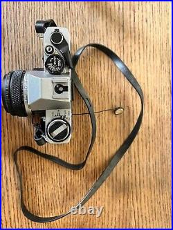 Lovely Vintage Camera Film OLYMPUS 28mm & 50mm F1.8 Lens Zuiko Made In Japan