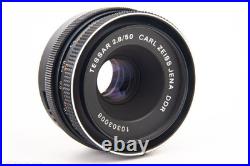 M42 Mount Carl Zeiss Jena DDR Tessar 50mm f/2.8 MF Lens Vintage NEAR MINT V20