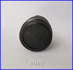 MINOLTA Camera Lens MC W. Rokkor-SI 28mm f2.5 Camera Lens Vintage