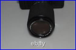 MINOLTA X-700 35MM FILM VINTAGE CAMERA with80-200MM 4.5-5.6 MC MACRO LENS (QSL63)