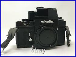 MINOLTA XK 35mm Camera Body Black No Lens Looks Good