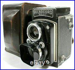 MPP Microcord TLR Film Camera 77.5mm f/3.5 Xpres Lens Case Hood UK Fast Post