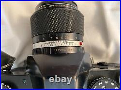 Mamiya Auto X1000 35mm Film Camera w auto Mamiya Sekor ES 55mm F1.4 lens VINTAGE