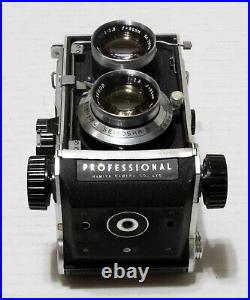 Mamiya C220 Professional TLR Camera WithSekor 80mm f2.8 Lens+CDS Prism Finder VTG