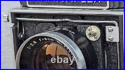 Mamiya Mamiyaflex Camera Sekor F= 8cm Lens From Japan VINTAGE READ
