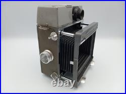 Mamiya Press Film Camera Sekor 90mm F3.5 Lens 6x4.5 6x6 Film Back JPN Vintage