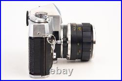 Mamiya Prismat NP 35mm SLR Film Camera with F. C. 58mm f/1.7 Lens Vintage V21