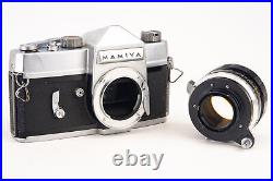 Mamiya Prismat NP 35mm SLR Film Camera with F. C. 58mm f/1.7 Lens Vintage V21