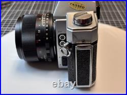 Mamiya/Sekor 1000 DTL 35mm SLR Film Camera with two lenses 55 & 28 mm Vintage