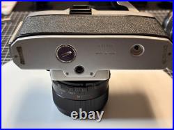 Mamiya/Sekor 1000 DTL 35mm SLR Film Camera with two lenses 55 & 28 mm Vintage