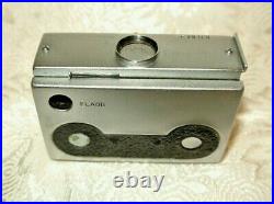 Mamiya Super 16 Subminiature Spy Camera W 25mm F3.5 Lens/ Fitted Case, Workingg