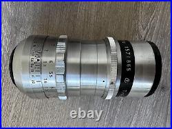 Meyer-Optik Görlitz Trioplan 100mm f/2.8 Vintage Camera Lens with Original Case