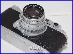 Military US Army Signal Corps Kardon 35mm rangefinder camera, Ektar 47mm f2 lens