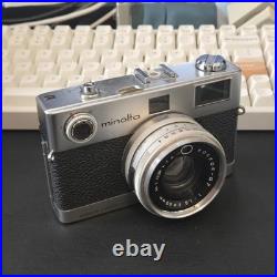 Minolta AL-E Rangefinder Camera 35mm Film 40mm f1.8 Lens Vintage
