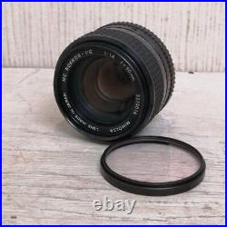 Minolta MC Rokkor-PG 50mm f1.4 Lens Vintage Camera Accessory Used