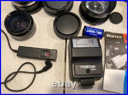 Minolta Maxxum 9000 AF 35mm SLR Camera Kit Lenses Flash Filters Bag Untested Minolta Maxxum 9000 AF 35mm SLR Camera Kit Lenses Flash Filters Bag Untested