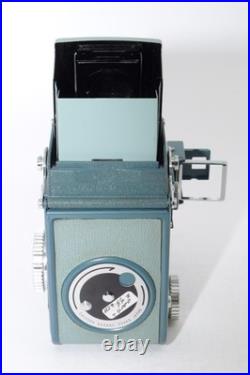 Minolta Miniflex 44 127 TLR Film camera. Rokkor 60mm f3.5 lens. Box. Case. Cap