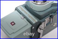Minolta Miniflex 44 127 TLR Film camera. Rokkor 60mm f3.5 lens. Box. Case. Cap