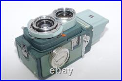 Minolta Miniflex 44 127 TLR Film camera. Rokkor 60mm f3.5 lens. Box. Case. Cap Minolta Miniflex 44 127 TLR Film camera. Rokkor 60mm f3.5 lens. Box. Case. Cap