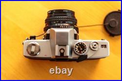 Minolta SRT 201 Vintage 35mm Film Camera With 45mm F/2 Rokkor-X pancake Lens