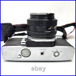 Minolta SRT101 SRT 101 Vintage 35mm Film SLR Camera with 50mm f/2 Prime Lens