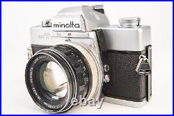 Minolta SRT102 35mm SLR Film Manual Camera with Rokkor-PF 55mm Lens Vintage V28