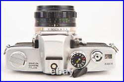 Minolta SRT102 35mm SLR Film Manual Camera with Rokkor-PF 55mm Lens Vintage V28