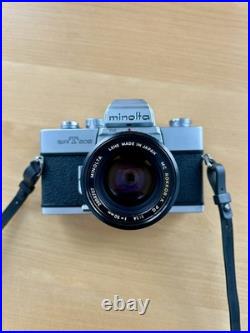 Minolta SRT202 35mm Vintage Film Camera & 50mm F/1.4 MC ROKKOR-X PG lens