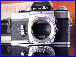 Minolta XE-5 35mm camera Rokkor 50mm f/1.7 lens Vintage SLR Camera #7067967