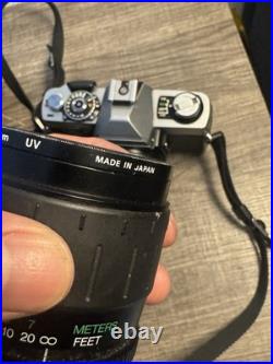 Minolta XG1 Vintage Camera With Extra Lenses Samsonite Case And Zoom
