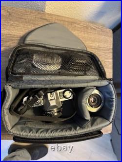 Minolta XG1 Vintage Camera With Extra Lenses Samsonite Case And Zoom Minolta XG1 Vintage Camera With Extra Lenses Samsonite Case And Zoom