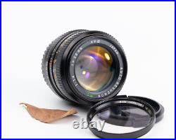 Mint Revuenon MC 50mm F/1.4 Vintage Film Camera Lens Pentax K Mount