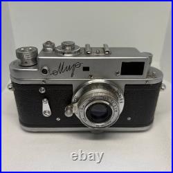 Mir Zorki 4 USSR Leica Film 35mm Camera Industar-22 3.5/50 Lens, Serviced