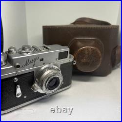 Mir Zorki 4 USSR Leica Film 35mm Camera Industar-22 3.5/50 Lens, Serviced